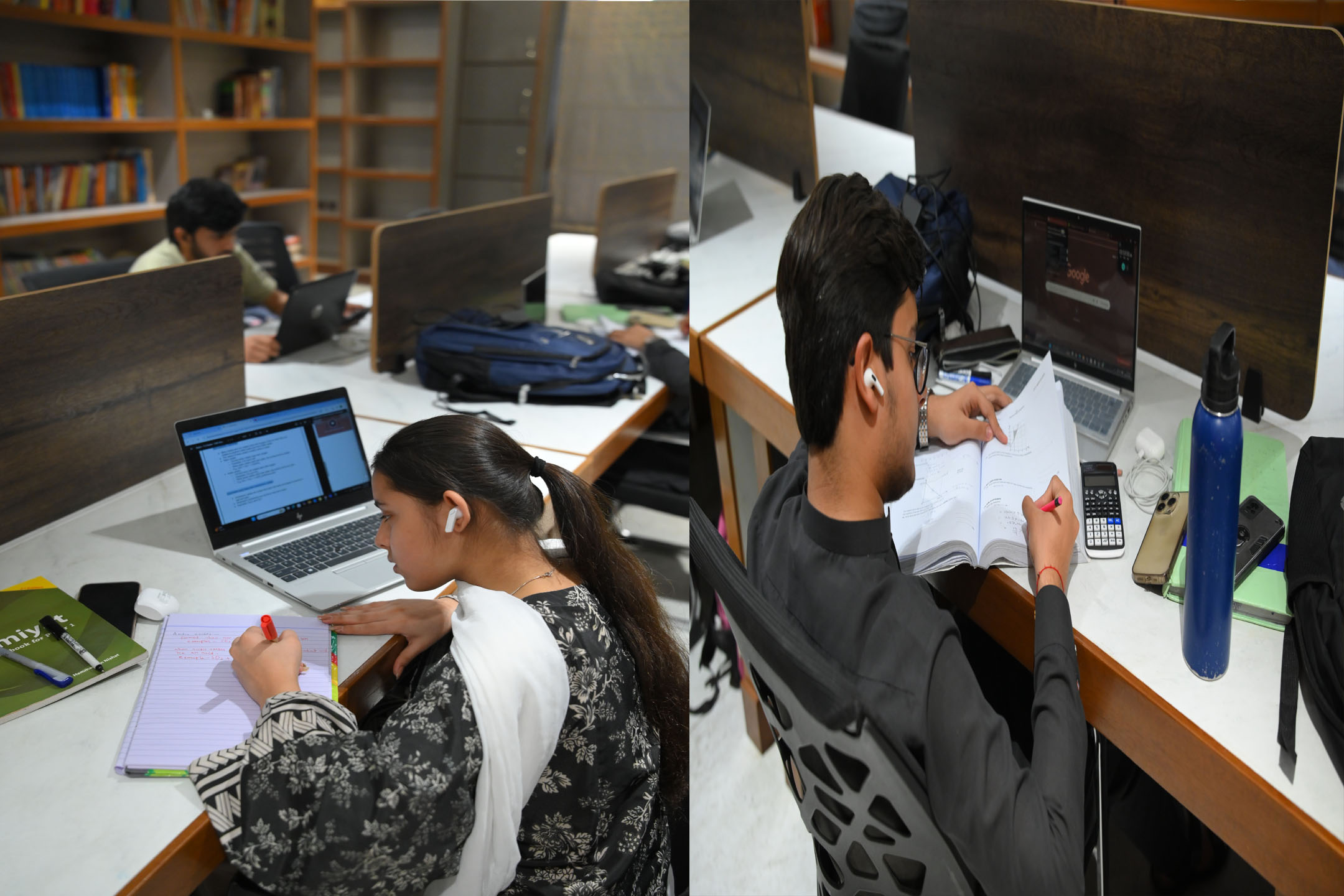 Gurmukhi class in session